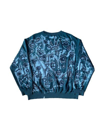 "Abstract Faces" Sweatshirt