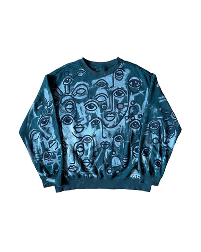 "Abstract Faces" Sweatshirt